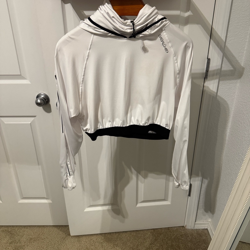 Babalu White Pullover With Logo